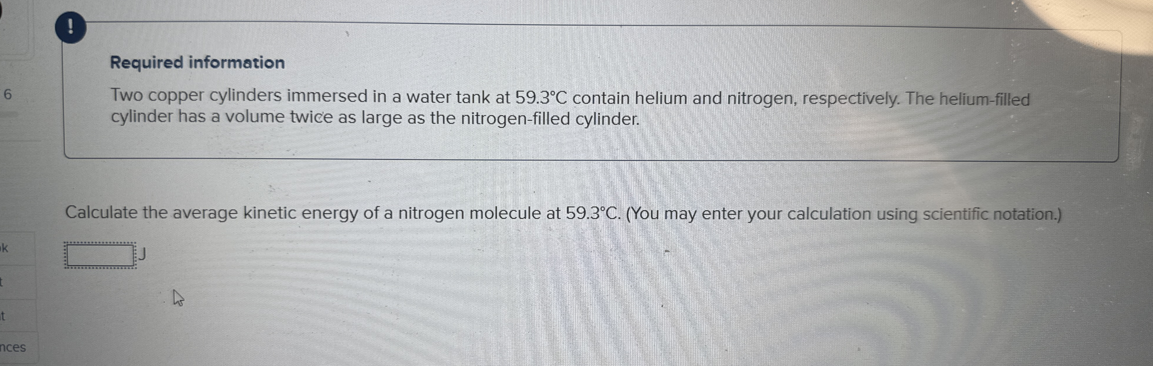 ! Required information Two copper cylinders