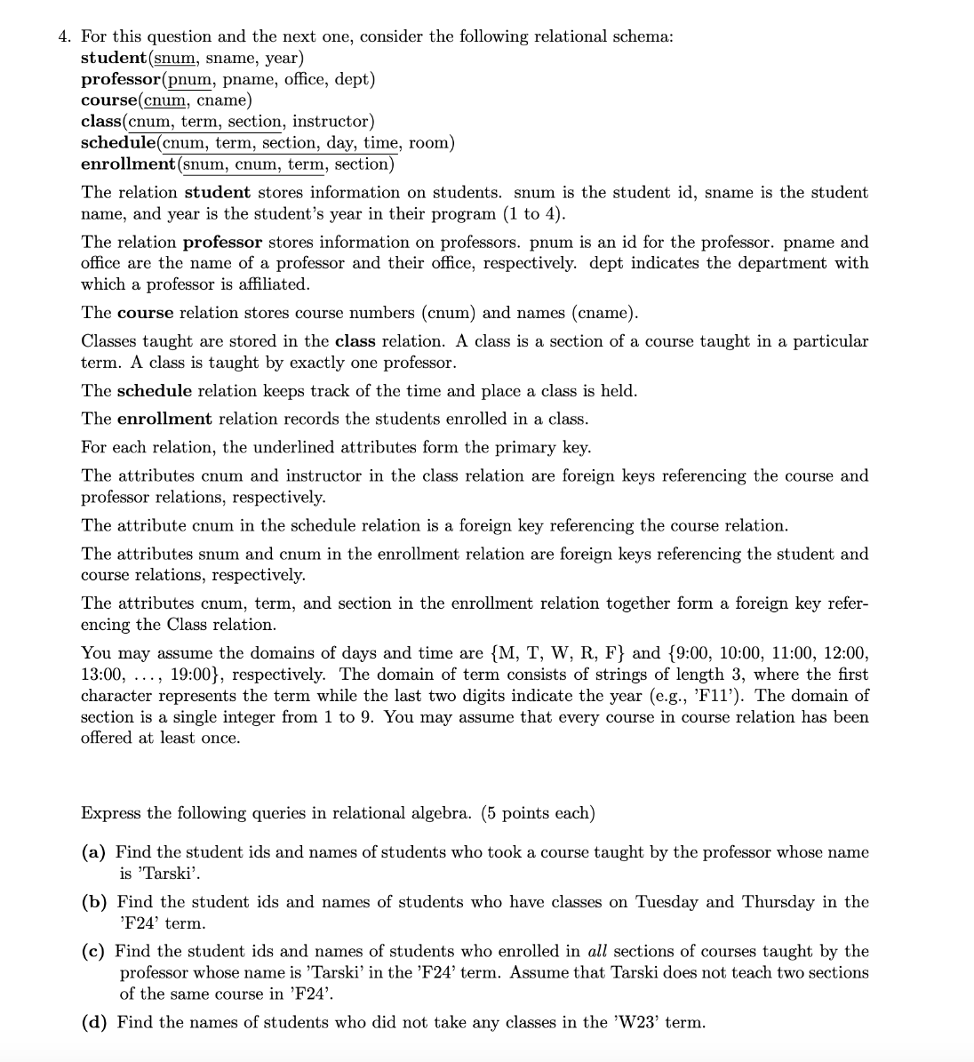 For this question and the next one, consider the