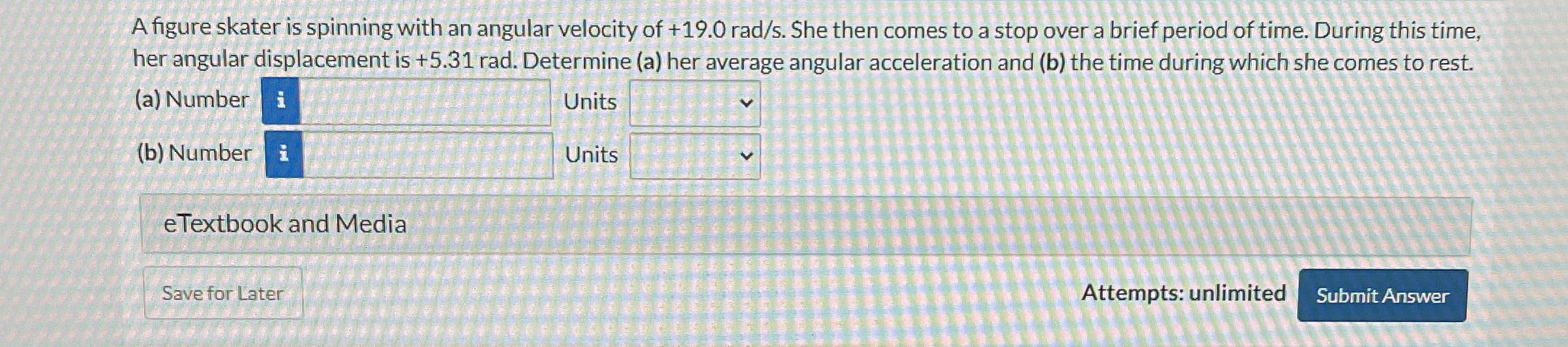 A figure skater is spinning with an angular