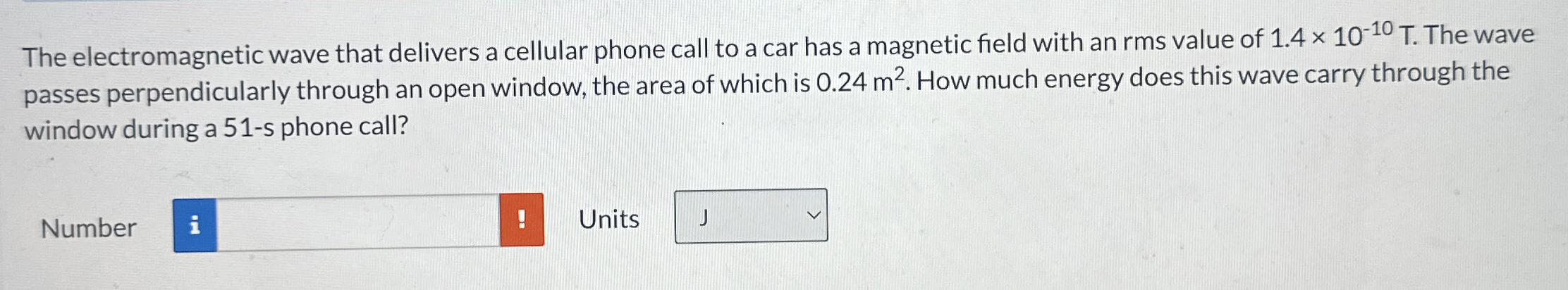 The electromagnetic wave that delivers a cellular