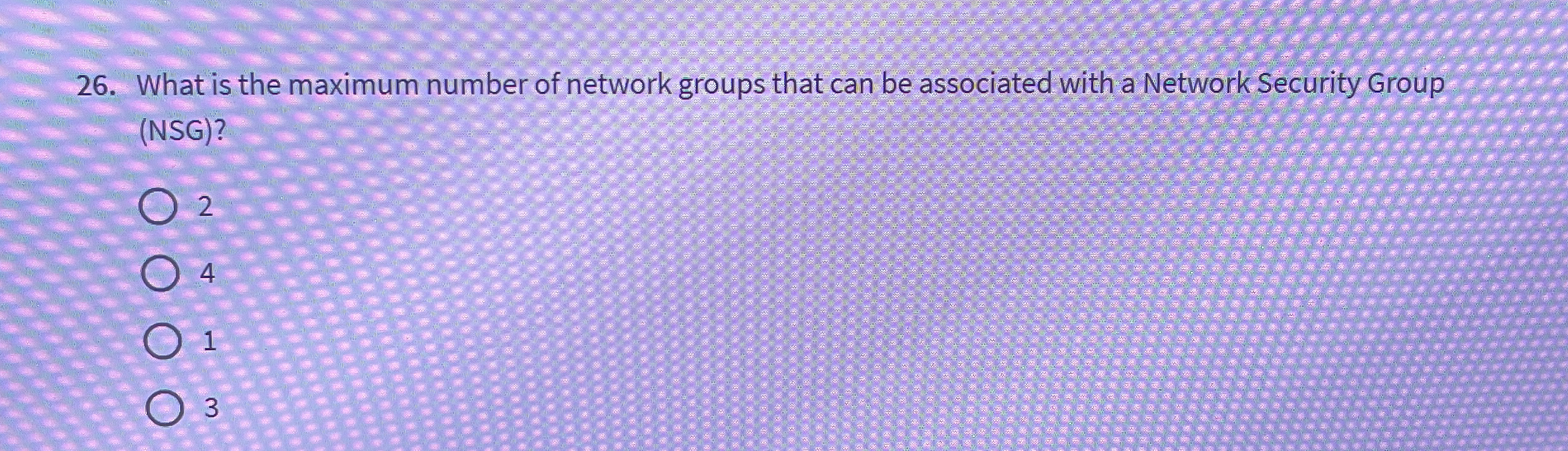 What is the maximum number of network groups that