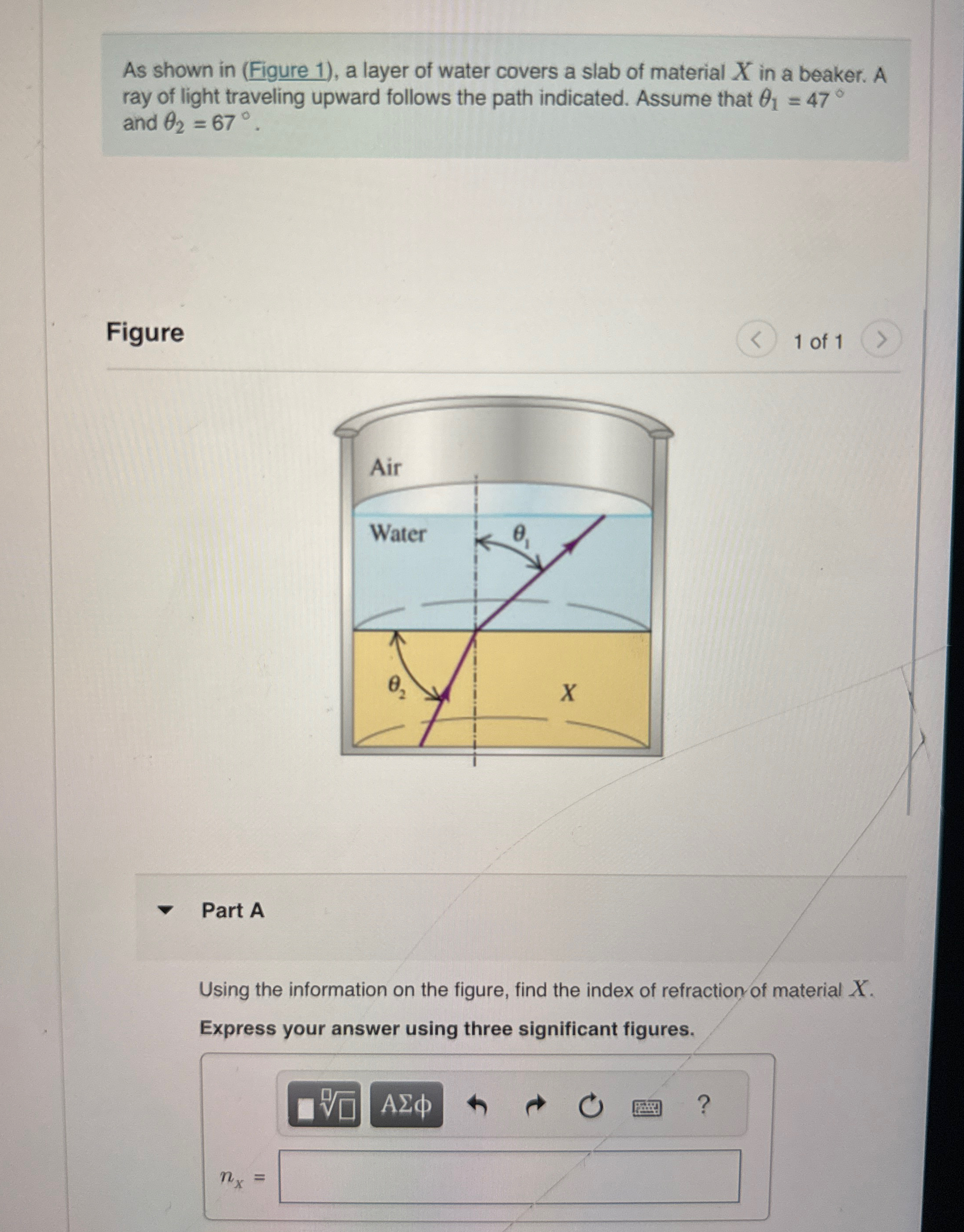 As shown in ( Figure 1 ) , a layer of water