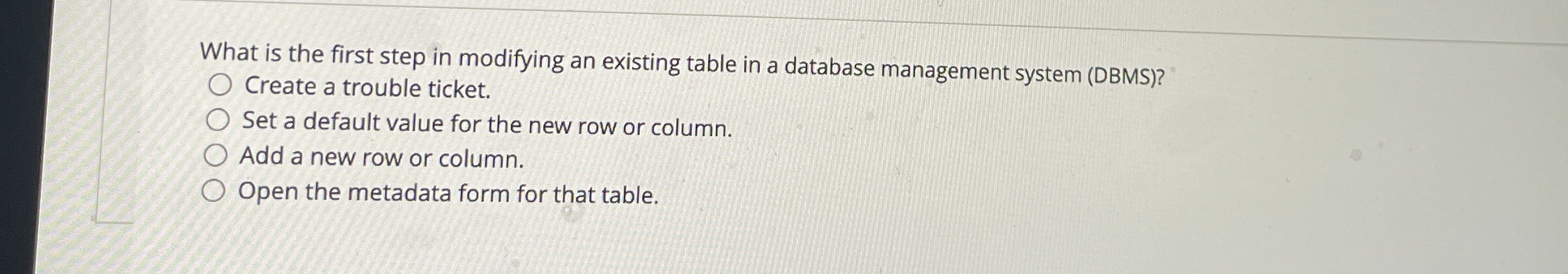 What is the first step in modifying an existing