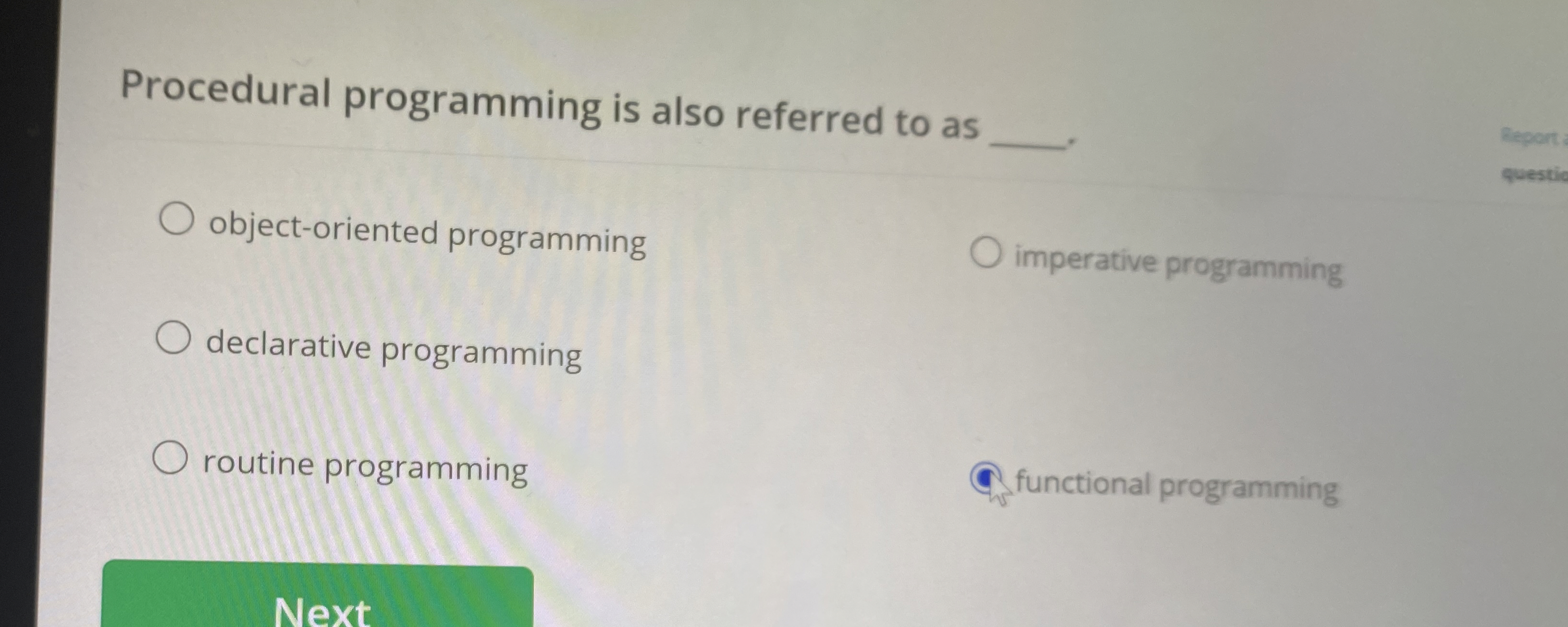 ural programming is also referred to as ect -