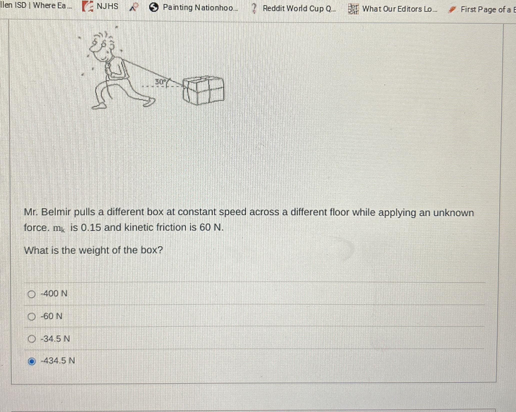 Ilen ISD I Where Ea . - . NJHS Painting