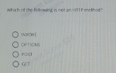 Which of the following is rot an HIIP method?