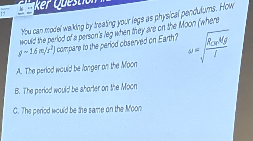 You can model walking by treating your legs as