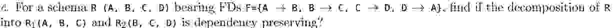 int R 1 ( A , B , C ) and R 2 ( B , C , D ) is