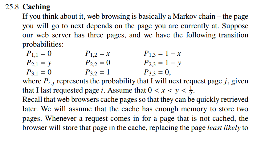 2 5 . 8 Caching If you think about it , web