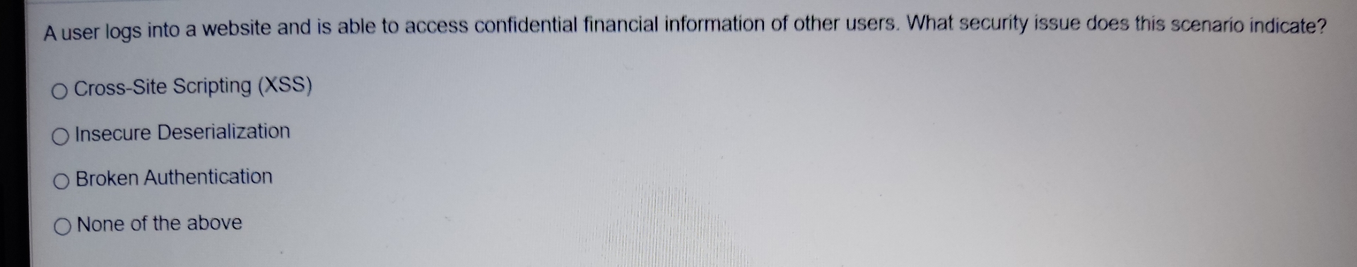 A user logs into a website and is able to access
