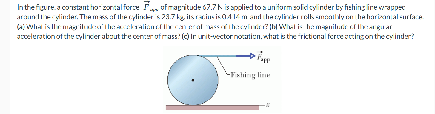 In the figure, a constant horizontal force \ ( \