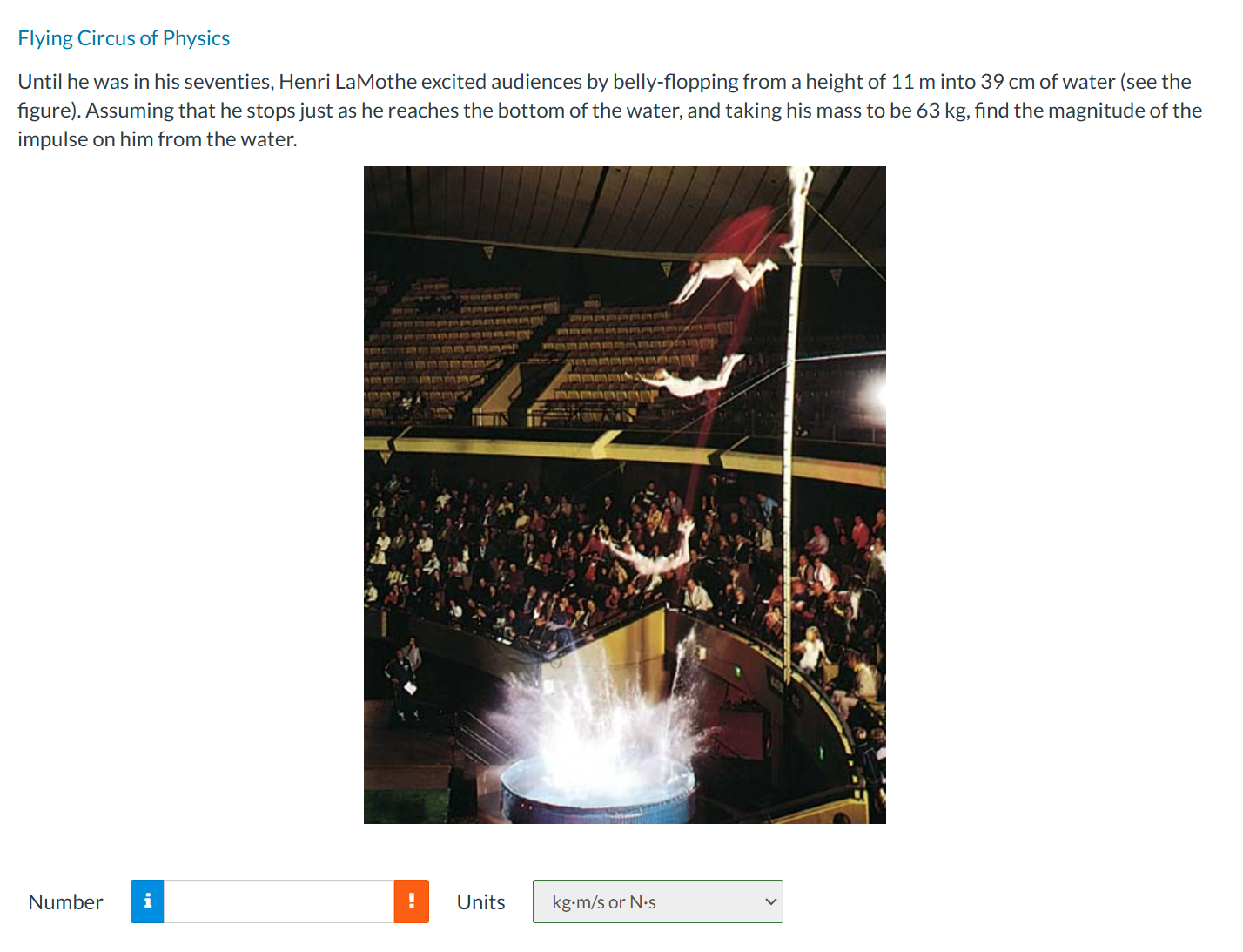 Flying Circus of Physics Until he was in his