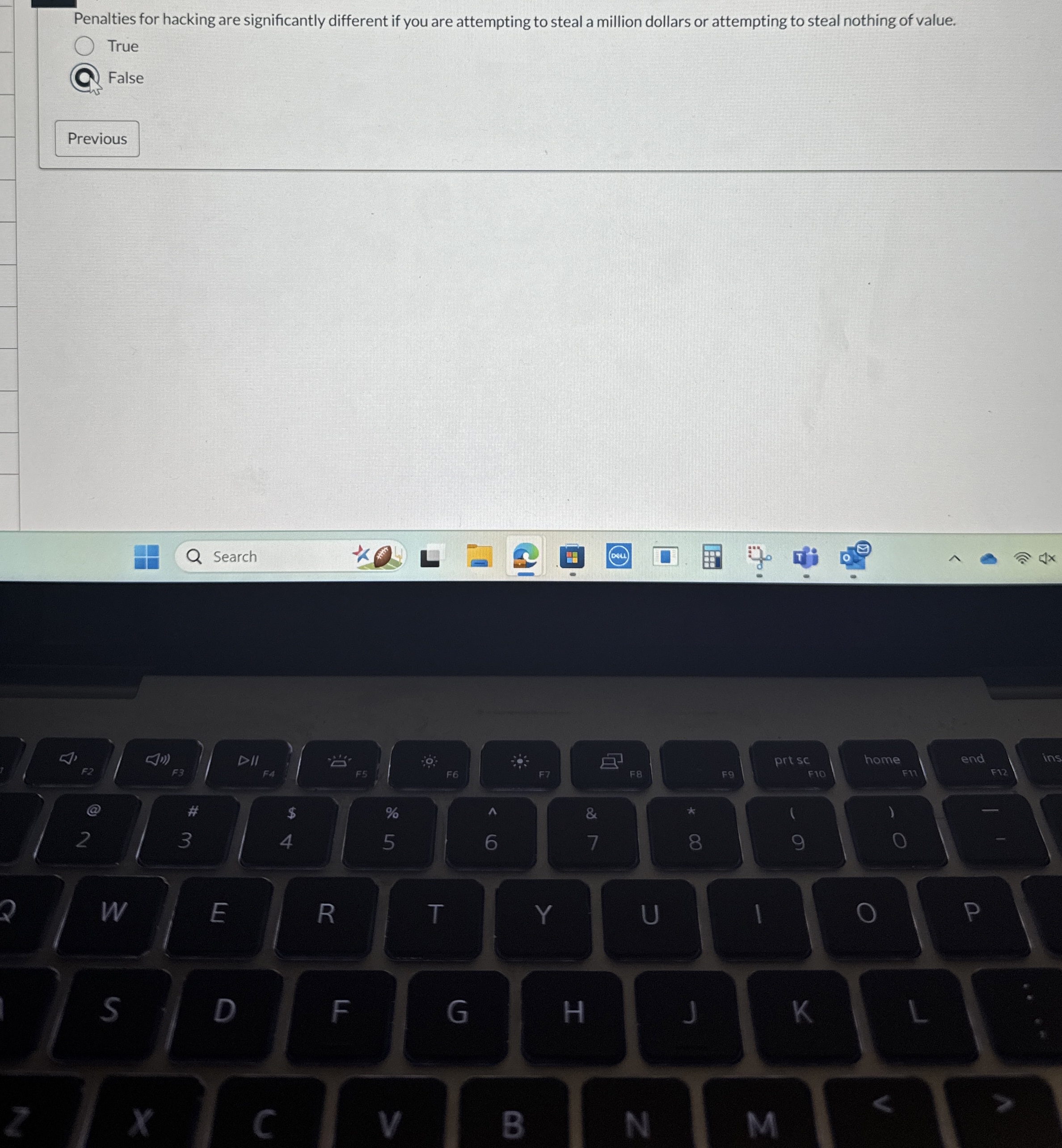 Penalties for hacking are significantly different