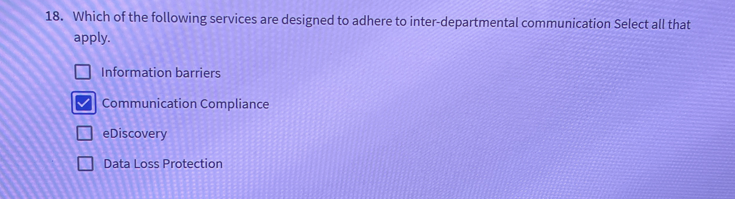 Which of the following services are designed to