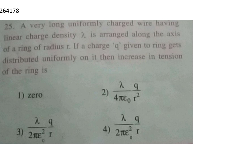 2 6 4 1 7 8 2 5 . A very long uniformly charged