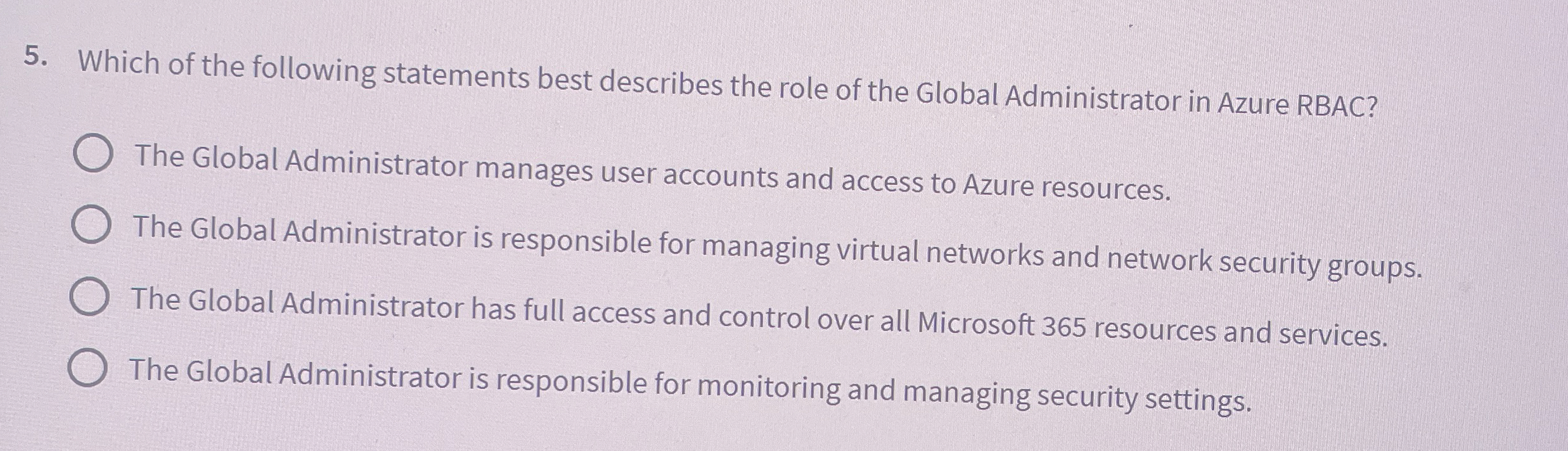 Which of the following statements best describes