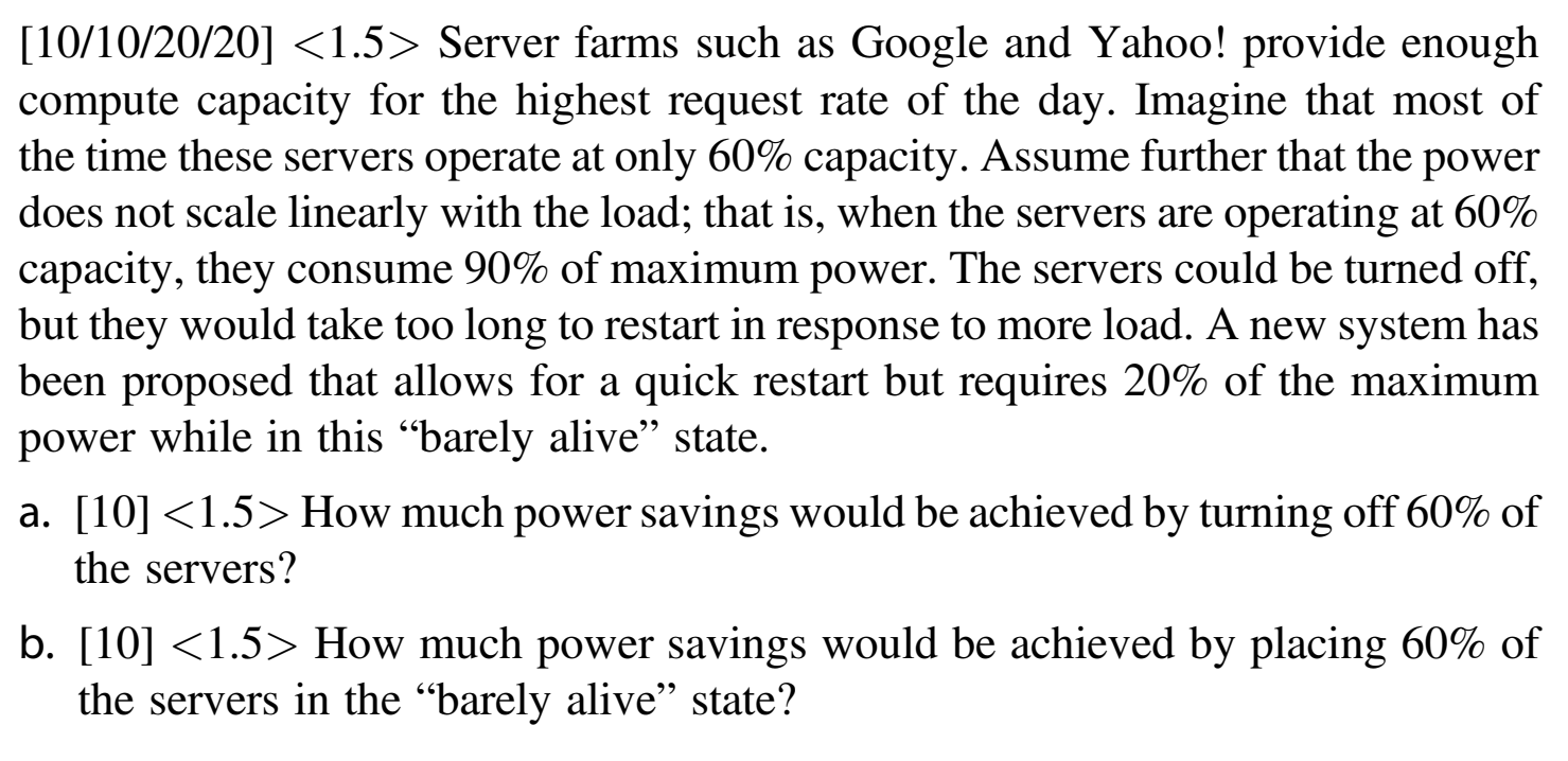 [ 1 0 1 0 ? ? 2 0 2 0 ] < 1 . 5 > Server farms