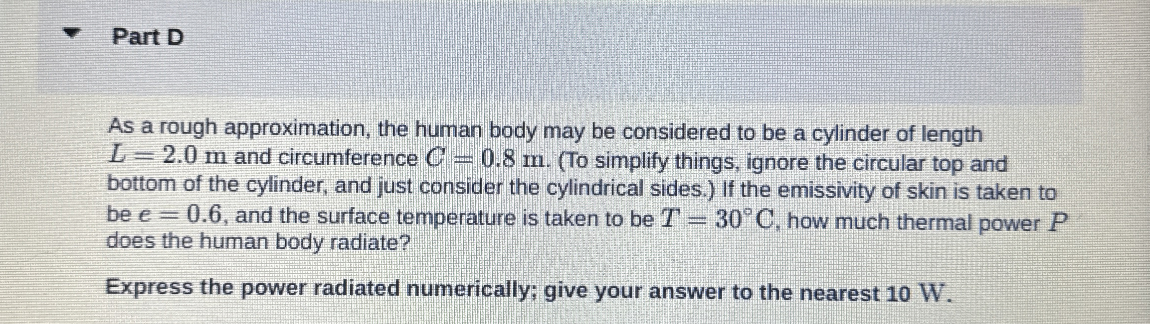Learning Goal: To understand the formula for