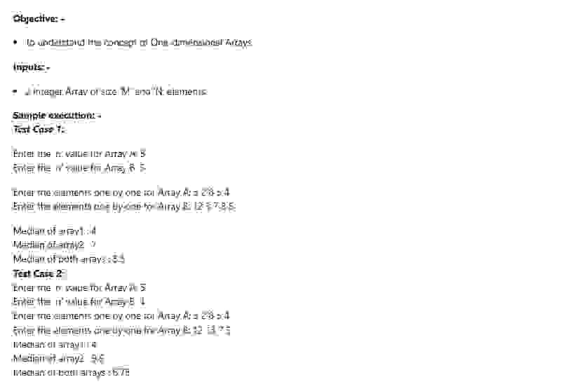 Obrective: - I : 5 ample execution: - Tind Gase