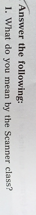 Answer the following: What do you mean by the