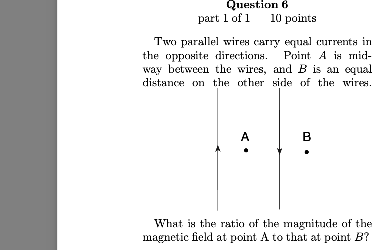 Question 6 part 1 of \ ( 1 \ quad 1 0 \ ) points