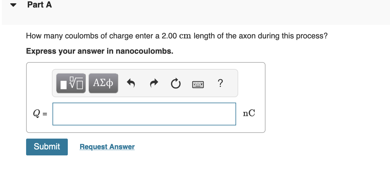 Part A How many coulombs of charge enter a 2 . 0