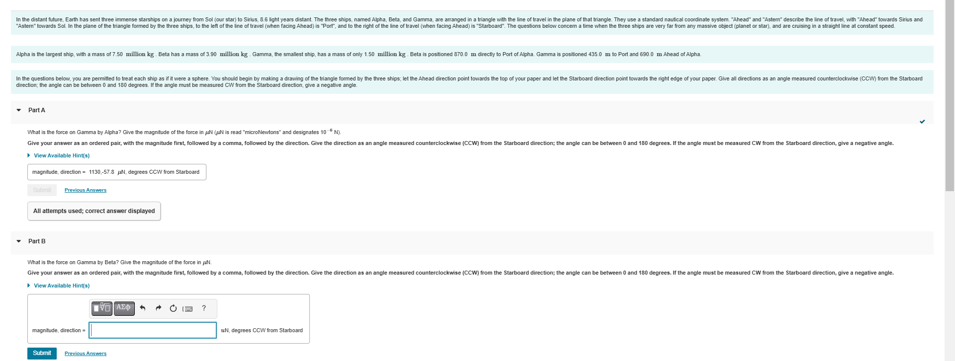 direction; the angle can be between 0 and 1 8 0