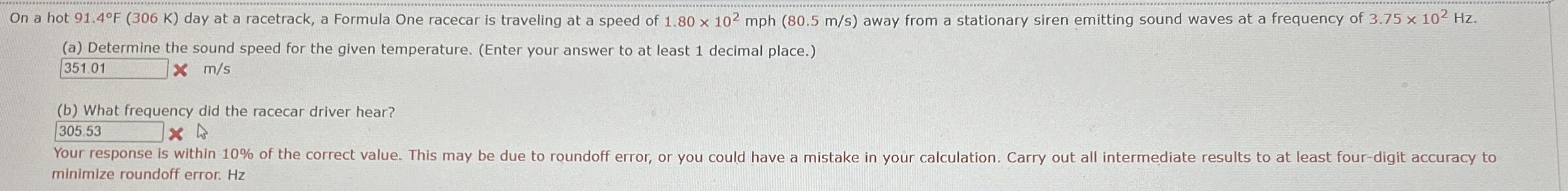 On a hot 9 1 . 4 F ( 3 0 6 K ) day at a