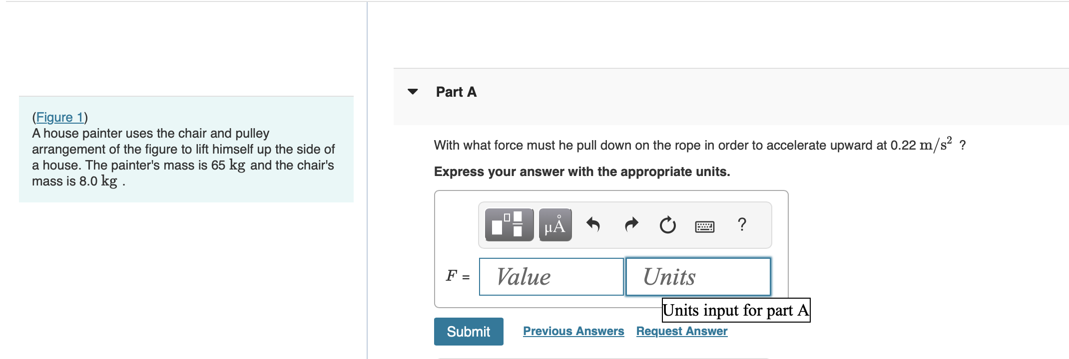 ( Figure 1 ) A house painter uses the chair and