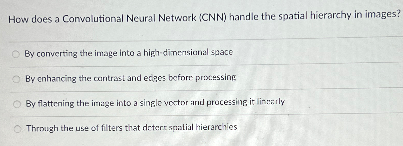 How does a Convolutional Neural Network ( CNN )