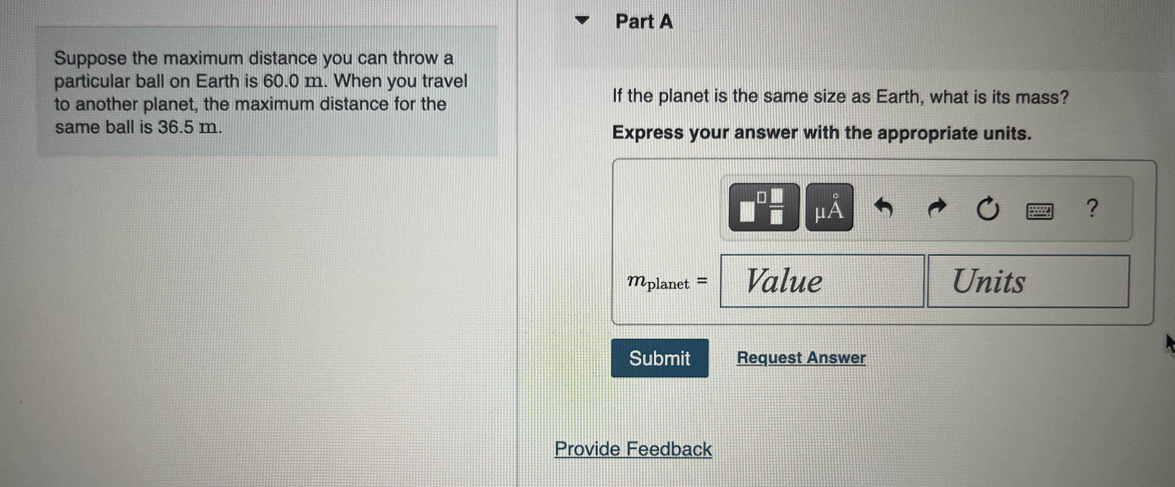 Suppose the maximum distance you can throw a