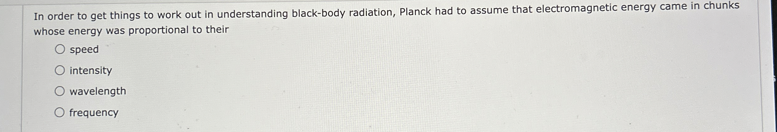 In order to get things to work out in