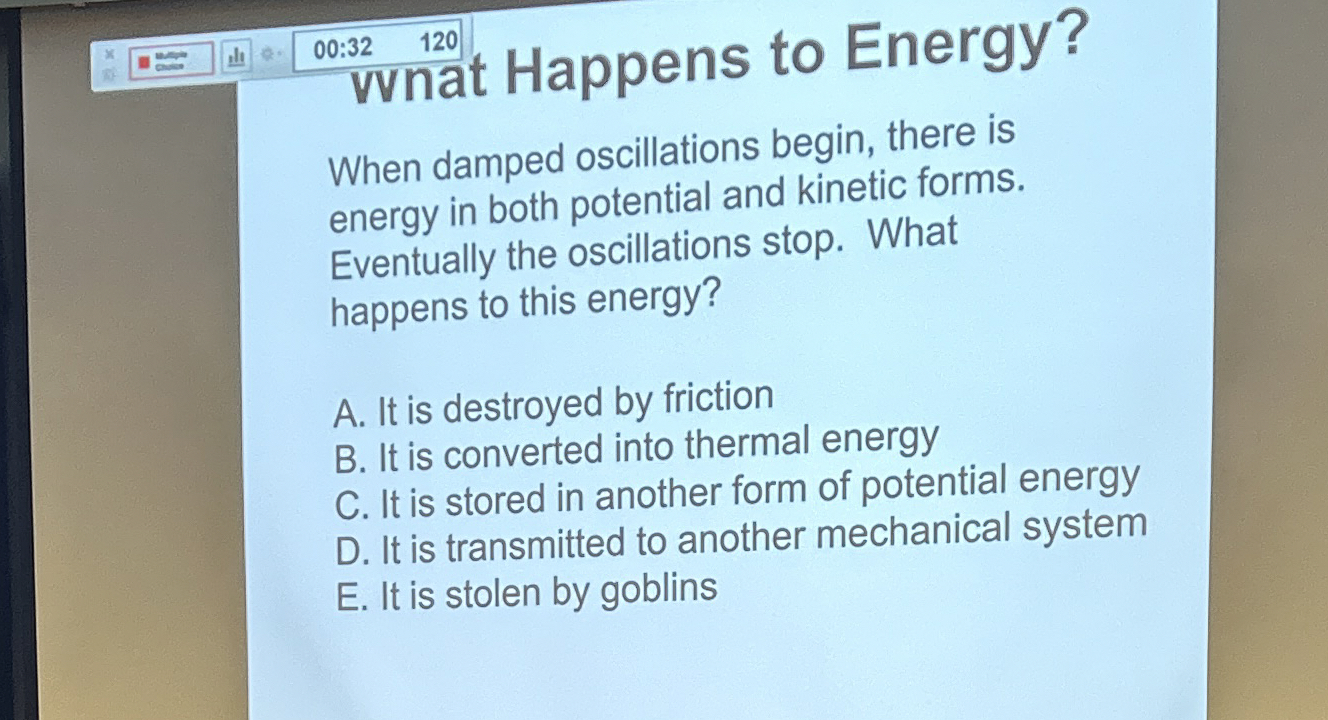 0 0 : 3 2 1 2 0 wnat Happens to Energy? When