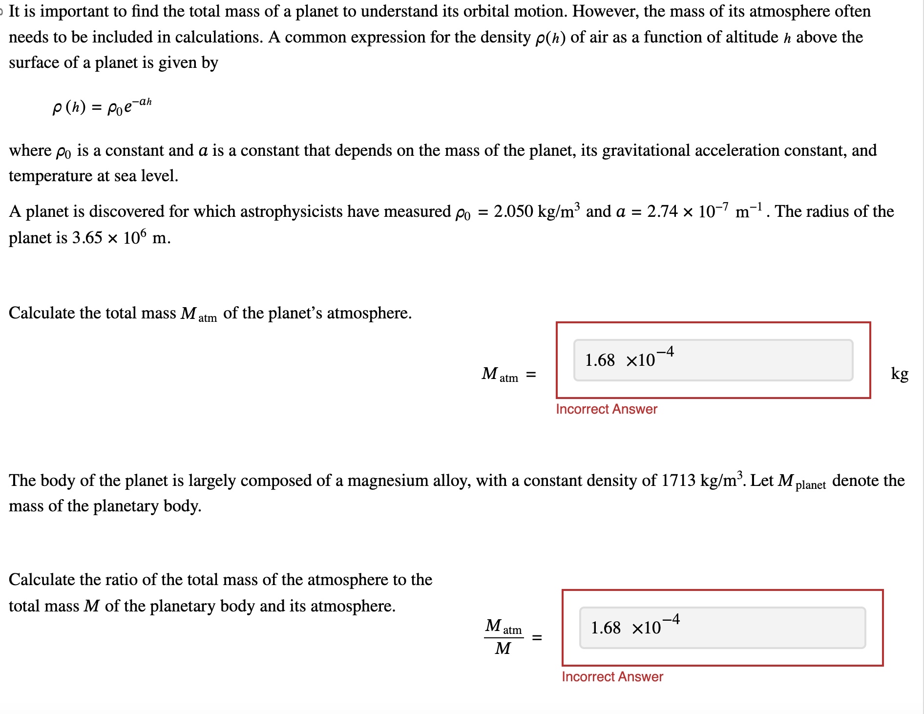 It is important to find the total mass of a