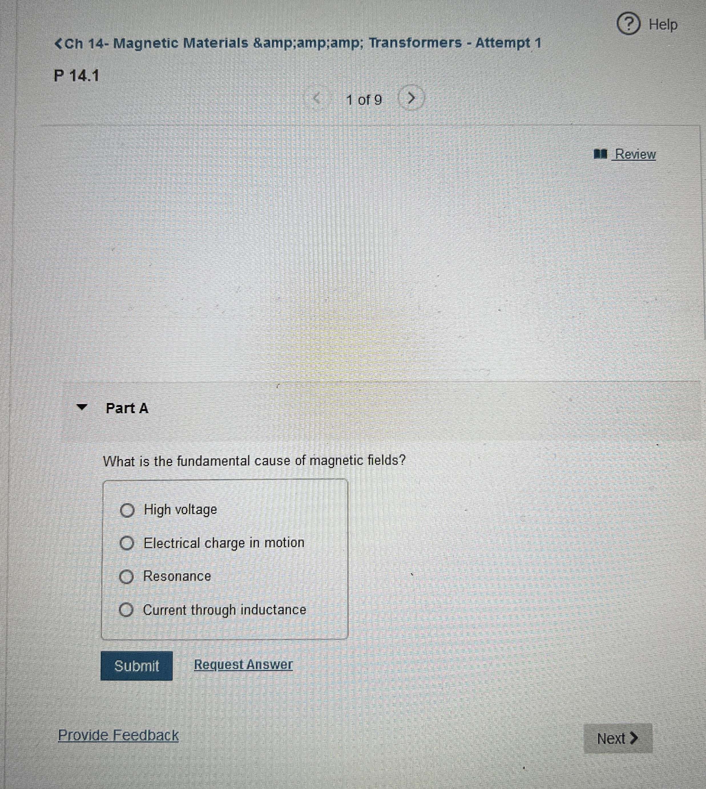 What is the fundamental cause of magnetic fields?