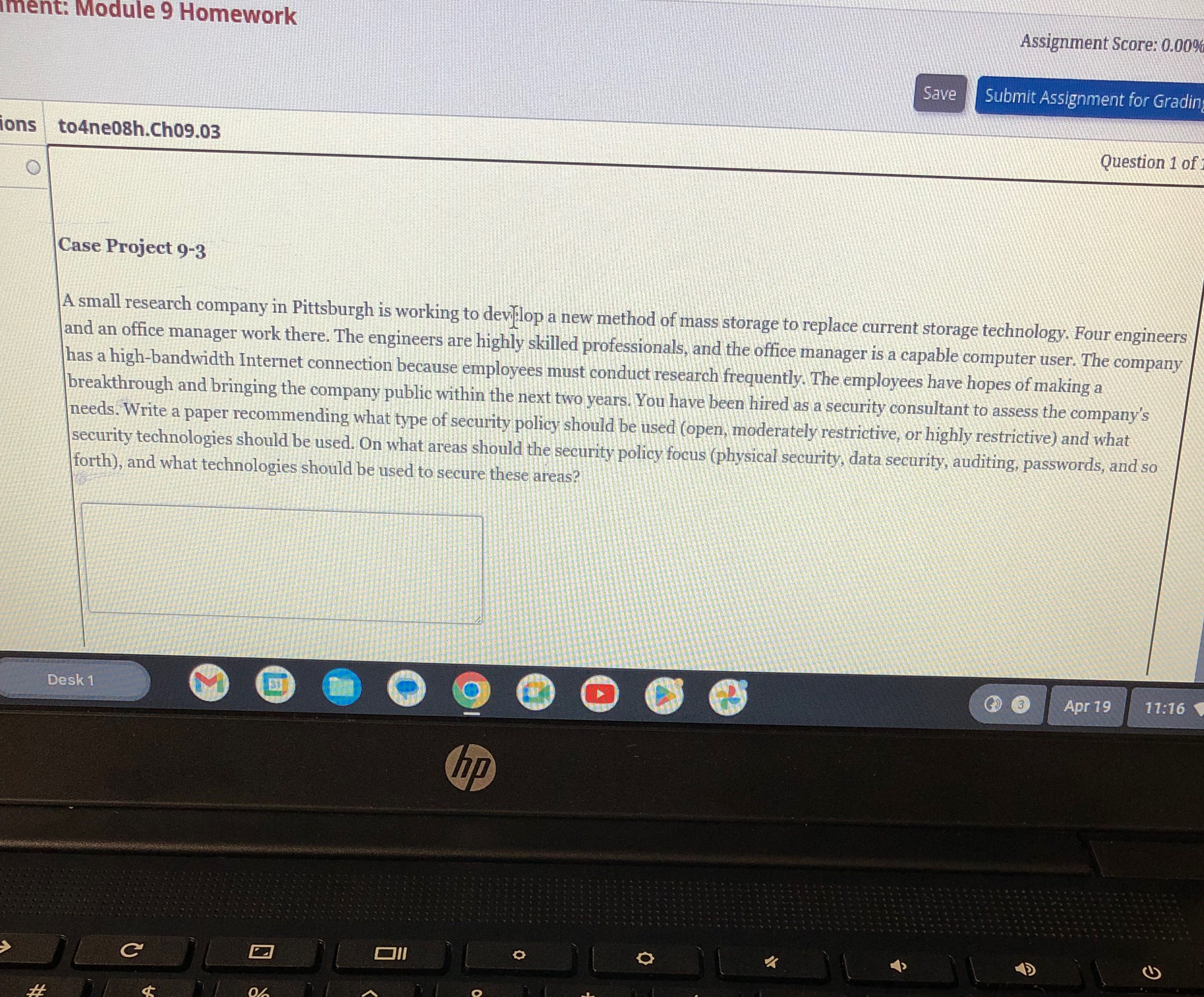 Assignment Score: 0 . 0 0 % Submit Assignment for