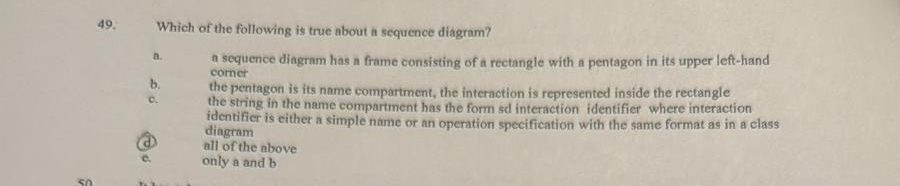 Which of the following is true about a sequence