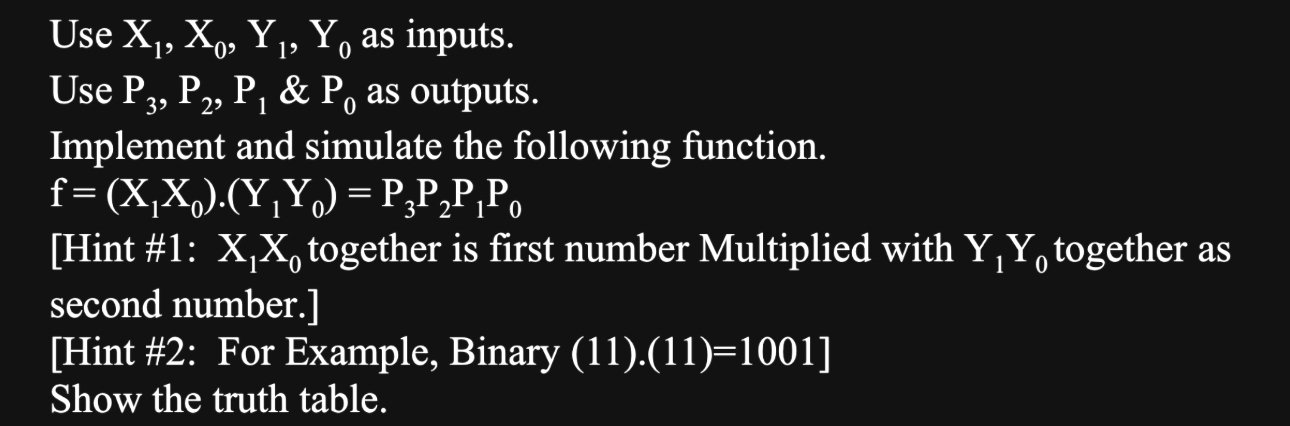 Use x 1 , x 0 , Y 1 , Y 0 as inputs. Use P 3 , P