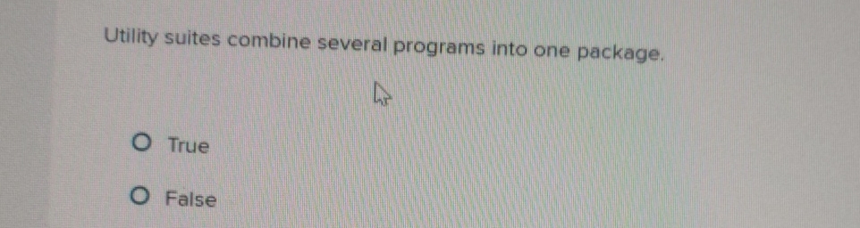 Utility suites combine several programs into one