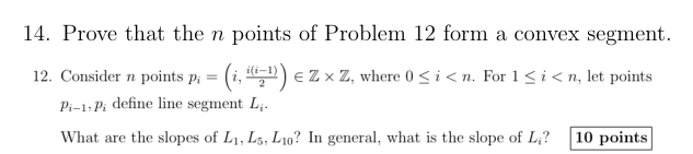 PLEASE ANSWER # 1 4 Prove that the n points of