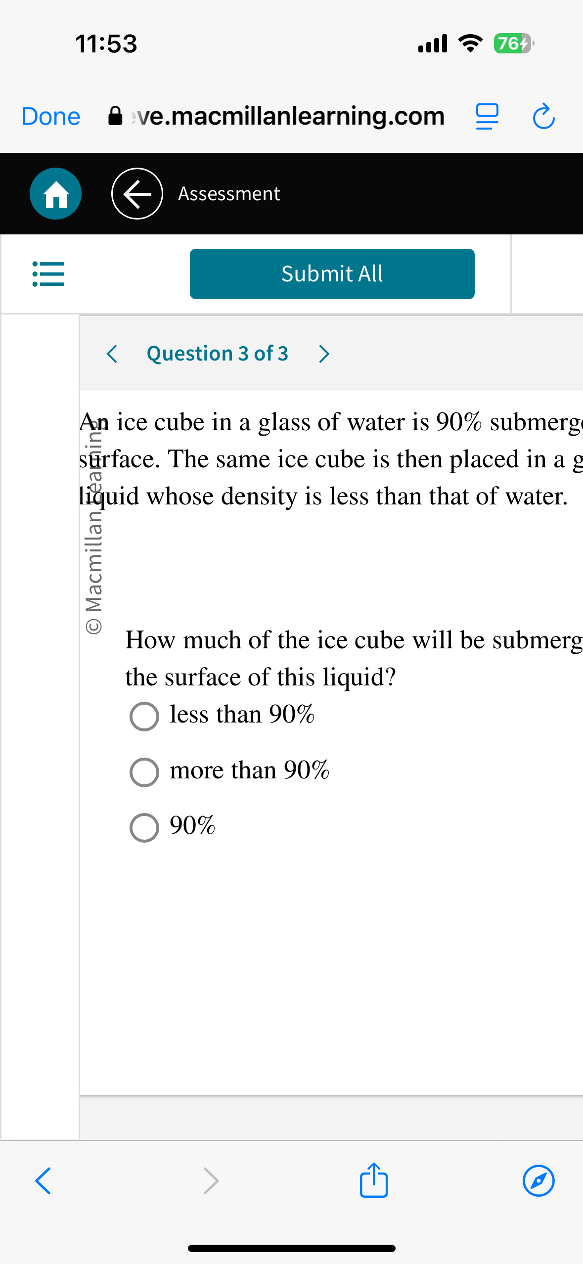 1 1 : 5 3 . Il 7 6 4 Done ve .