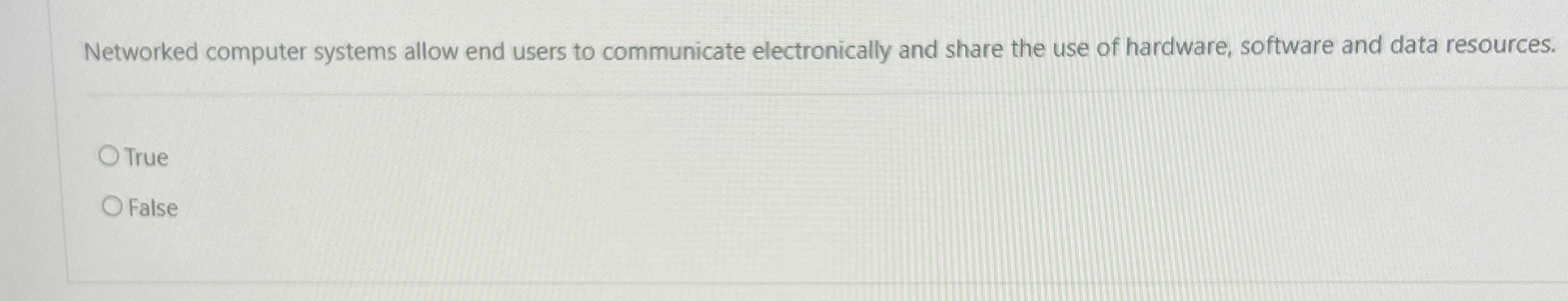 Networked computer systems allow end users to