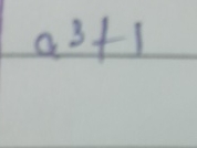 code class = "asciimath" > a ^ ( 3 ) + 1