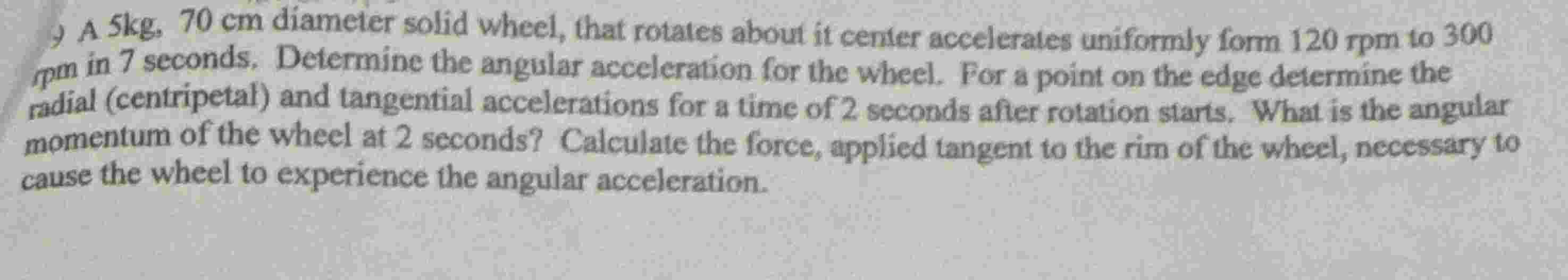 solve using kinematics equations \ & A \ ( 5 \