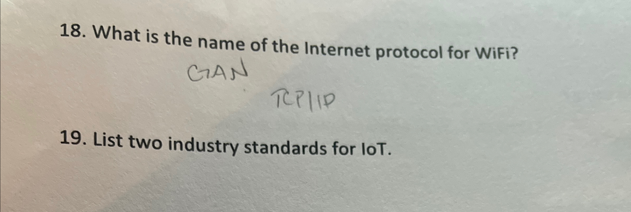 What is the name of the Internet protocol for