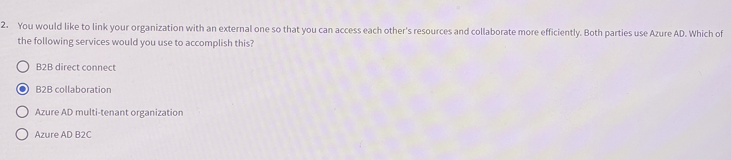 You would like to link your organization with an