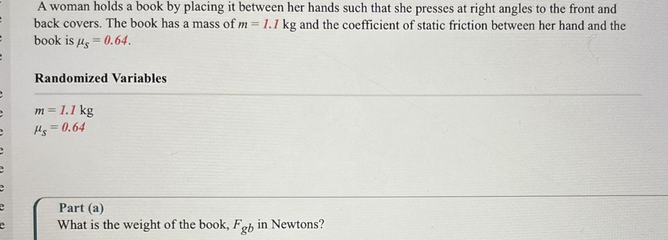 A woman holds a book by placing it between her