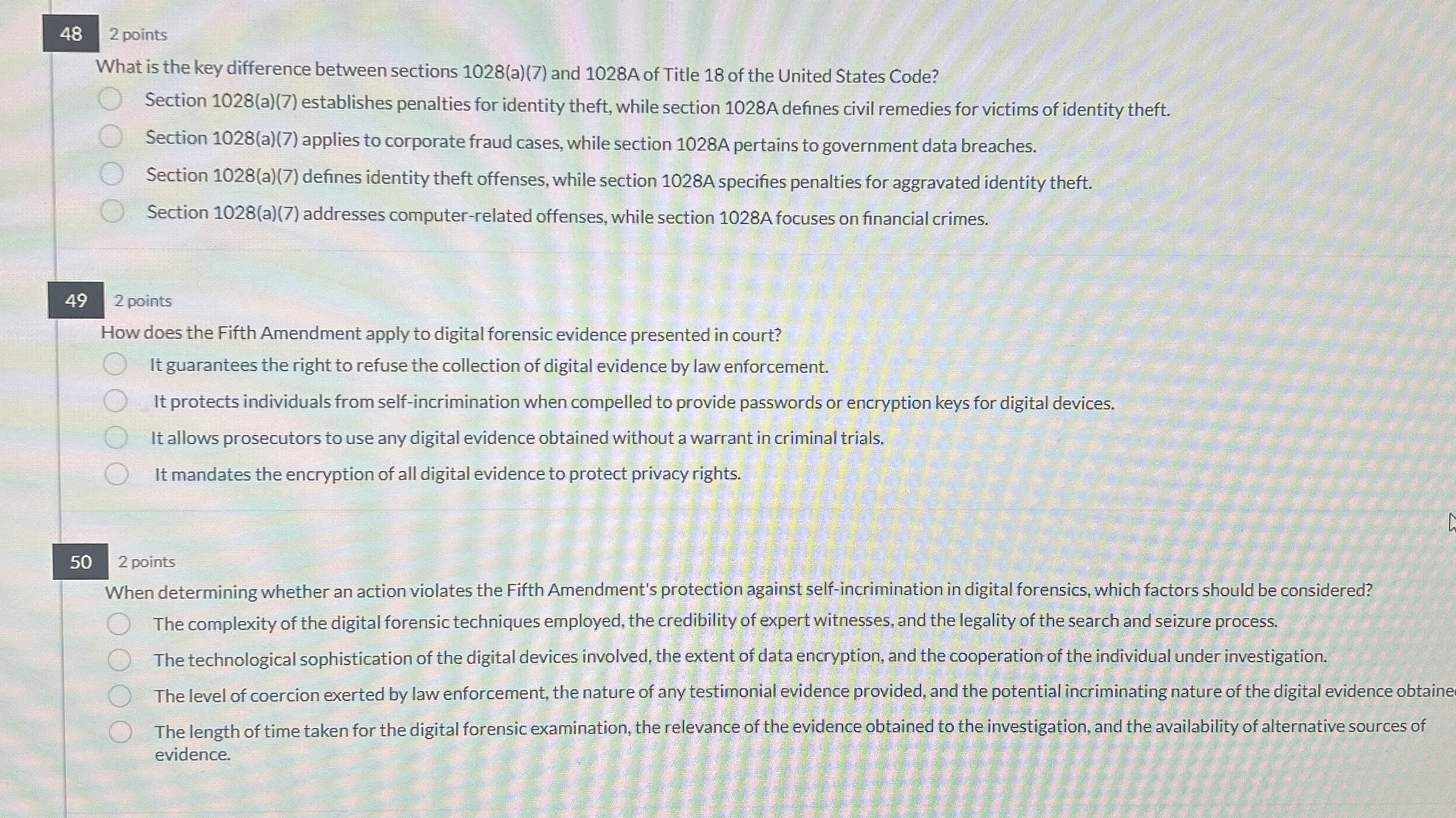 4 8 2 points What is the key difference between