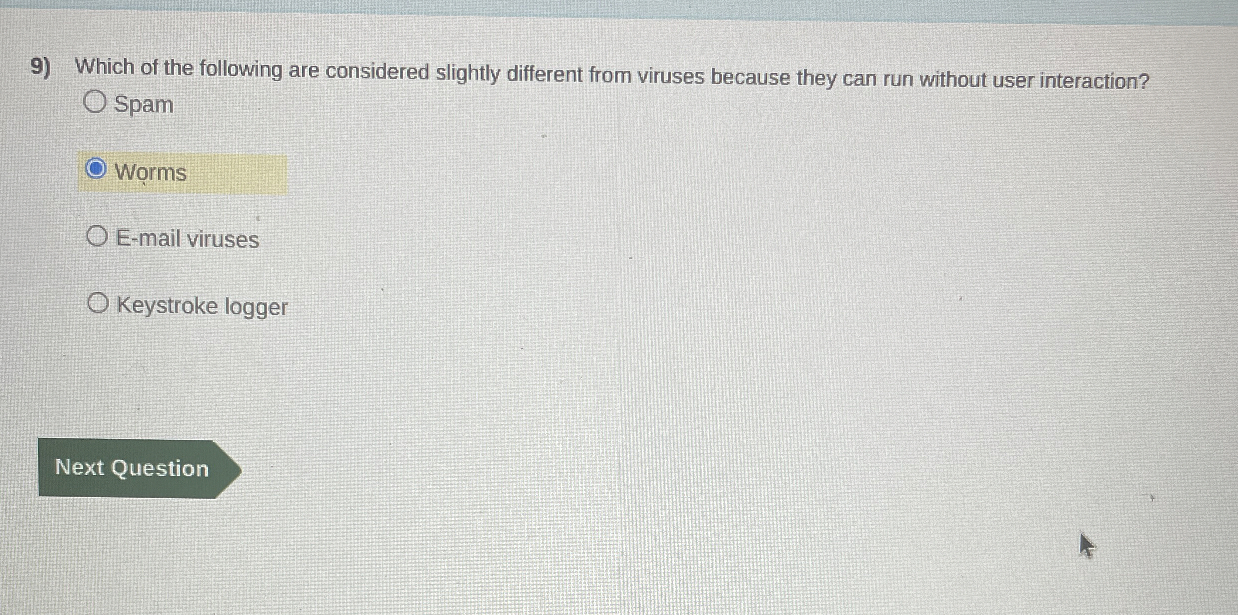 Which of the following are considered slightly