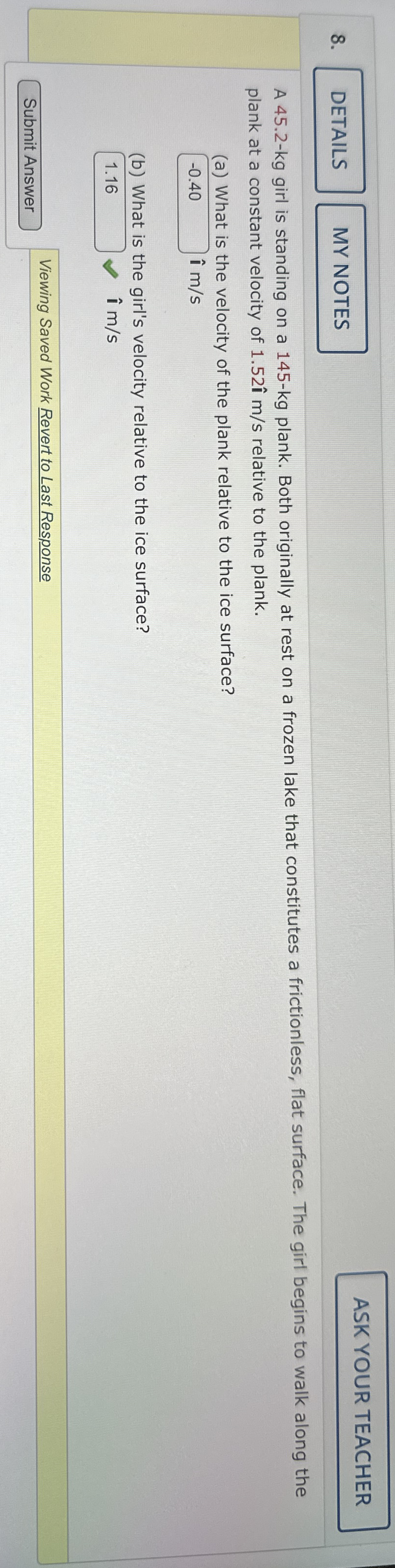 A 4 5 . 2 - k g girl is standing on a 1 4 5 - k g